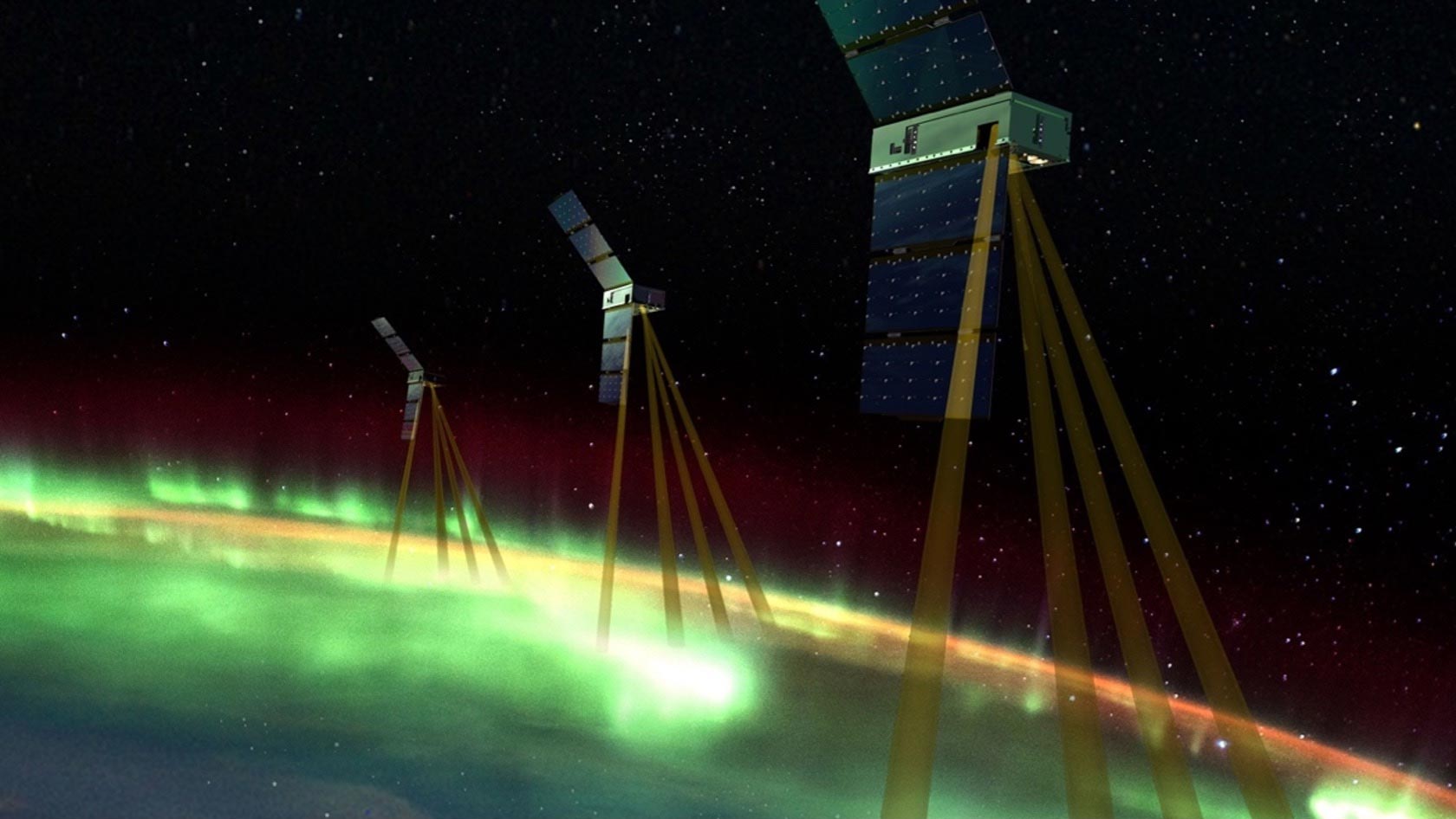 NASAのEzieミッションが地球の上部大気で電流を研究するための重要なマイルストーン